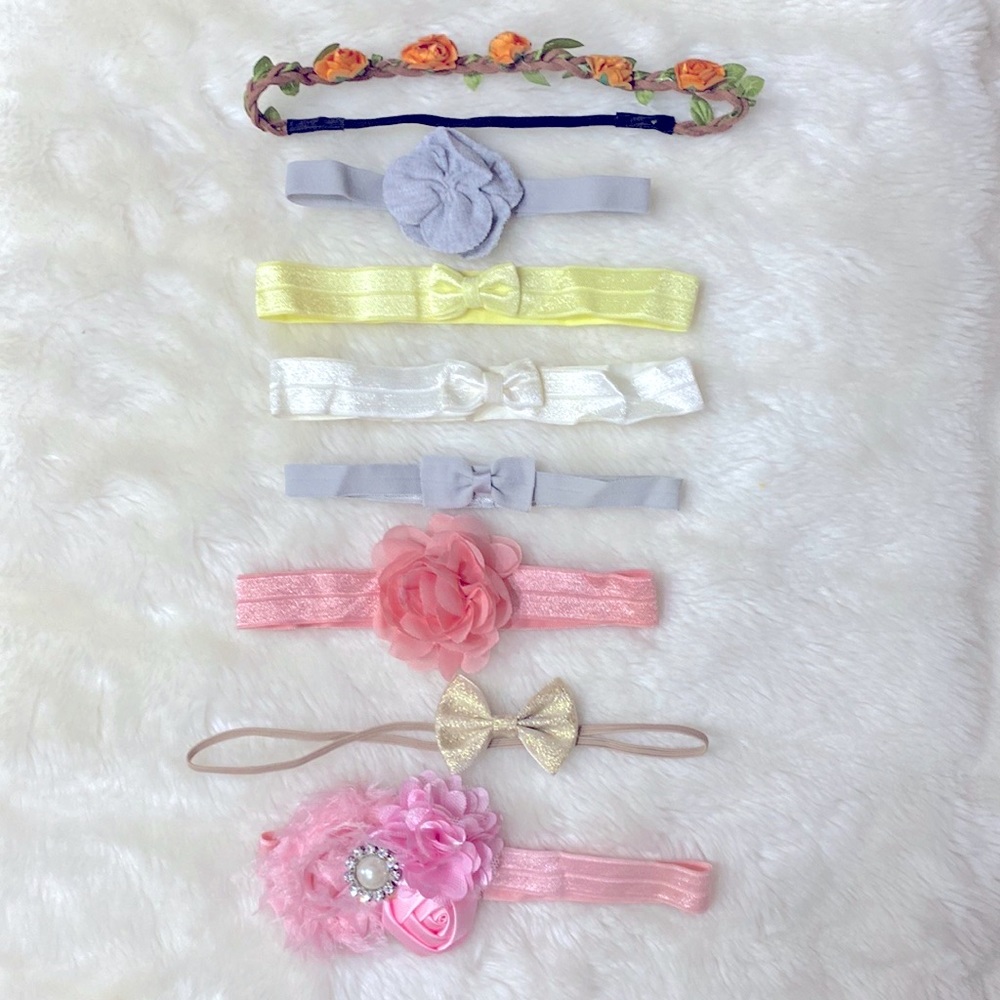 Infant Stretch Headband Lot